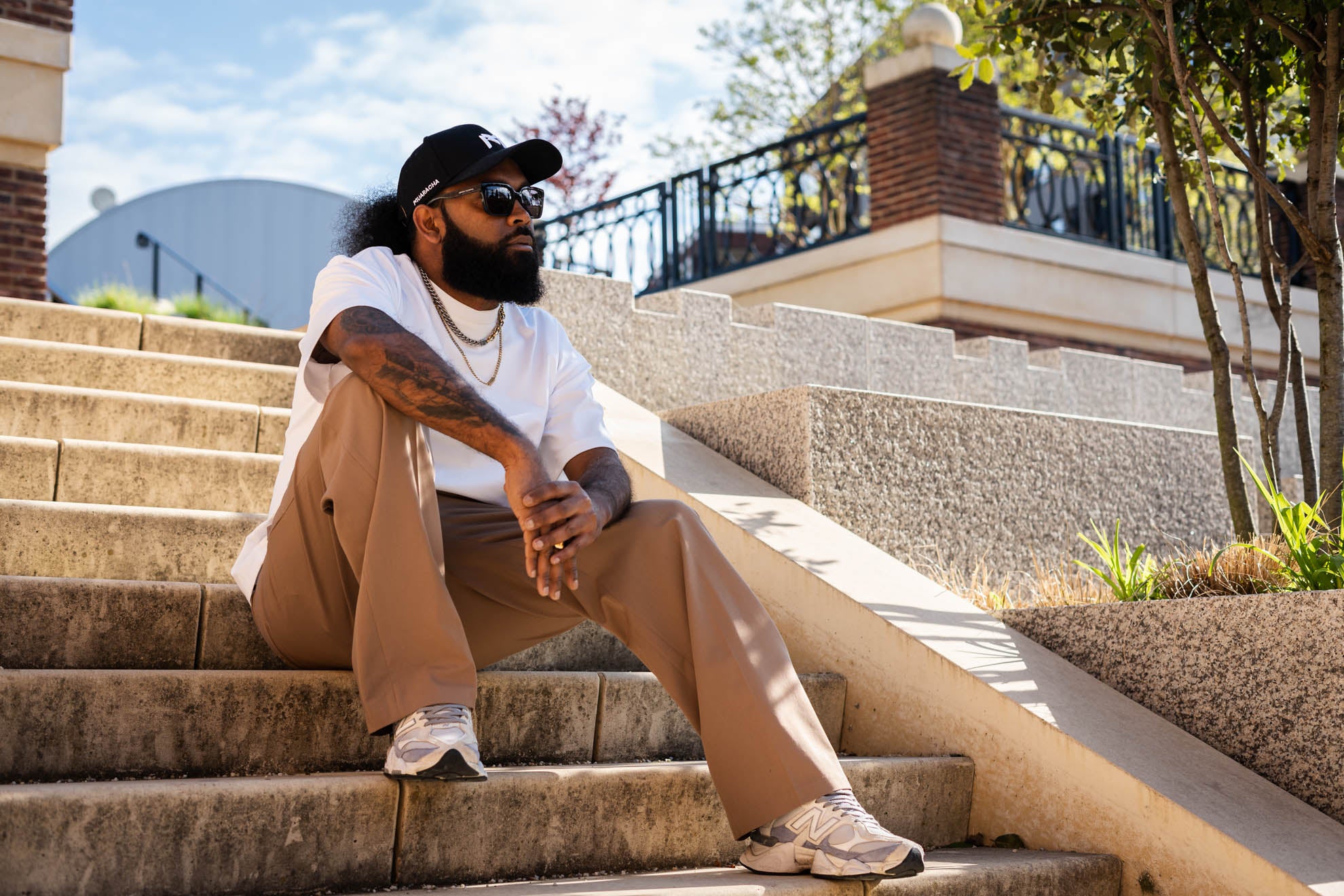 MUARACHA Chapter 01 Foundations — editorial photograph, heavyweight cotton tees