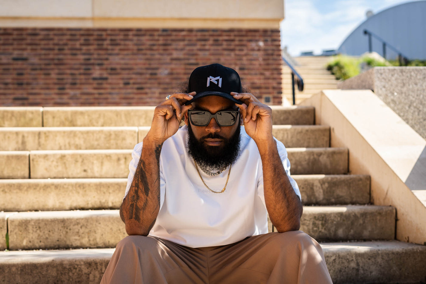 MUARACHA Chapter 01 Foundations — editorial photograph, heavyweight cotton tees